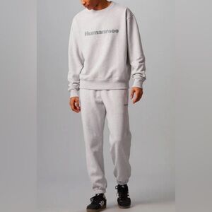 Adidas X Pharrell Williams Humanrace Basic Crewneck 'Light Grey'